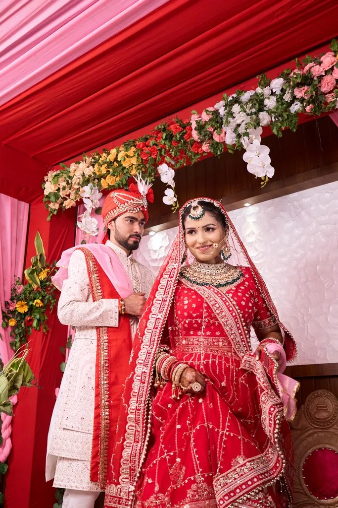 Cinematic wedding ceremony film featuring phera ritual at a Varanasi wedding