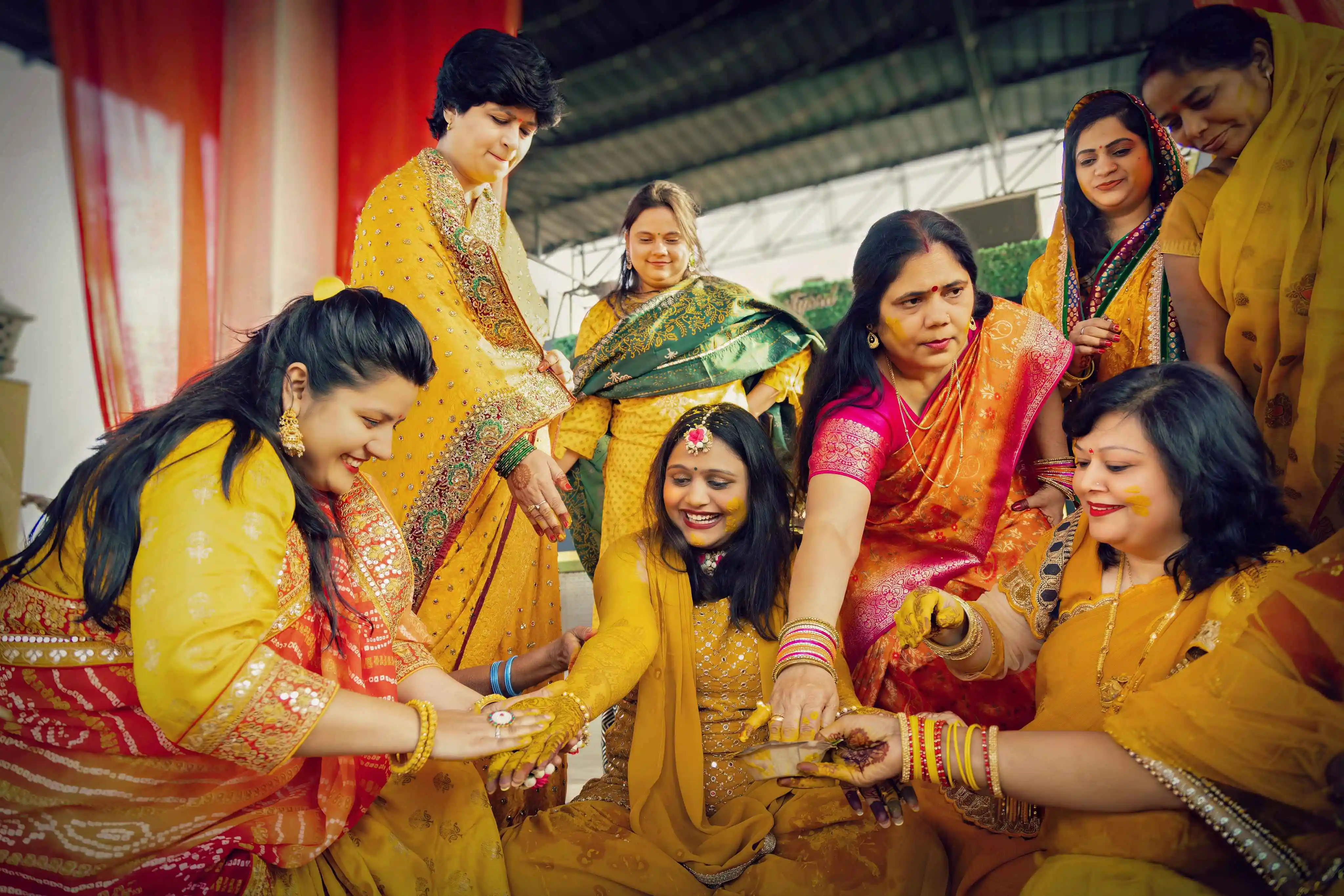 Cinematic wedding photography in Varanasi — ceremony moment captured by The WeddingShoot